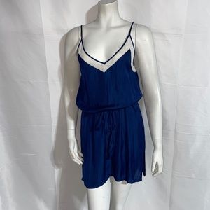 Townsend Crochet Trim V Neck Sleeveless Casual Dress Size S